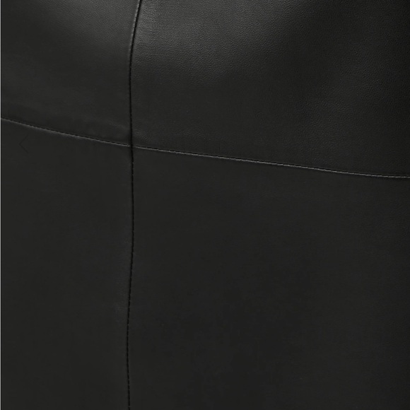 Jigsaw London leather skirt, black, 4 - Picture 6 of 12